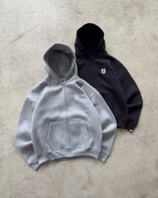 Y2K oversized zipper